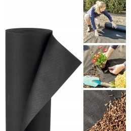 Tvirtas agrotekstilinis piktžolių kilimėlis 1,1x5m + kaiščiai