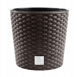 2x flowerpot rato drtus400l imitation rattan