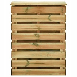 Slat composters 3 pcs, 80x50x100 cm, impregnated pine