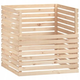Composter 100x100x102 cm solid pine wood