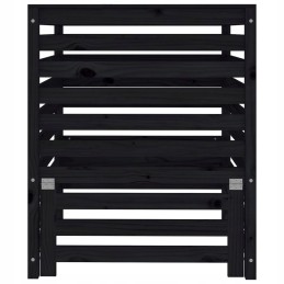 Composter black 82 5x82 5x99 5 cm solid wood