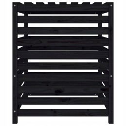 Composter black 82 5x82 5x99 5 cm solid wood