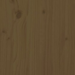 Vidaxl Honey Composter Brown 100x100x102 cm Solid Pine Wood