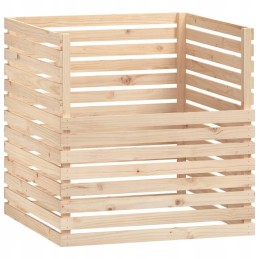 Composter 100x100x102 cm solid pine wood