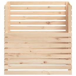 Composter 100x100x102 cm solid pine wood