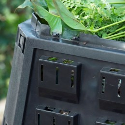 Composter 1200 l 6071483 black