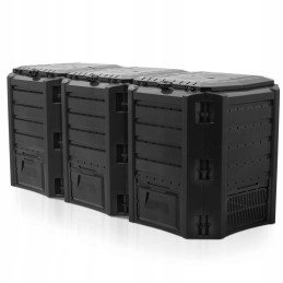 Composter 1200 l 6071483 black