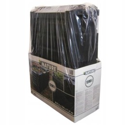 Kompostētājs 1200 l 6071483 black lumarko