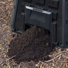 Kompostētājs 1200 l 6071483 black lumarko