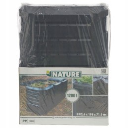 Kompostētājs 1200 l 6071483 black lumarko