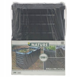 Kompostētājs 1200 l 6071483 black lumarko