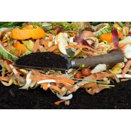 Thermo composter 730l eco 100 year-round frost-resistant lockable green