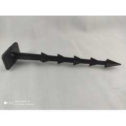 Tvirti kaiščiai, kaiščiai agrotekstilei, agrotekstilės inkarai, 100 vnt, 12 cm