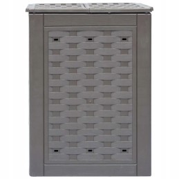 Komposta tvertnes 2 gab 60x60x83 cm 600 l rotangpalmas