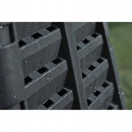 Plastmasas dārza kompostētājs, melns, 1000 l