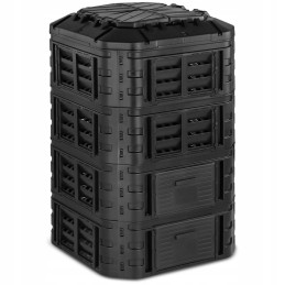 Modular garden composter for organic waste 90 x 90 x 145 cm