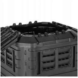 Modular garden composter for organic waste 90 x 90 x 145 cm