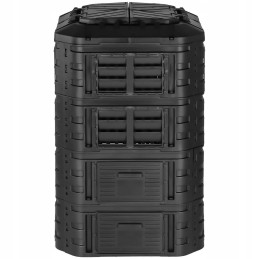 Modular garden composter for organic waste 90 x 90 x 145 cm