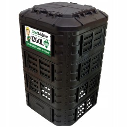 Moduļu kompostētājs 1260l melns g-comp Polish