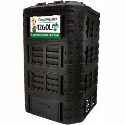 Modulinis komposteris 1260l juodas g-comp Polish