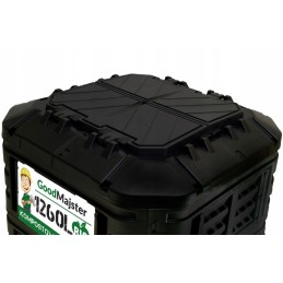 Modular composter 1260l black g-comp polish