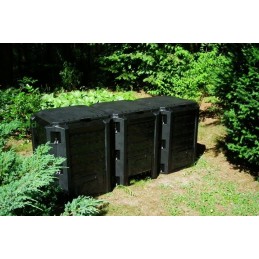 Composter 1200l three chambers new model