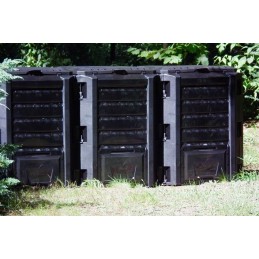 1200l kompostētājs, trīs kameras, jauns modelis
