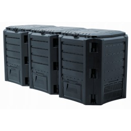 Composter 1200l three chambers new model