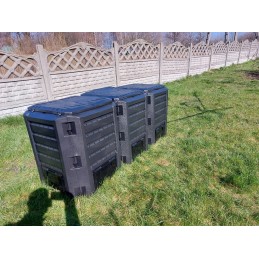 1200l kompostētājs, trīs kameras, jauns modelis