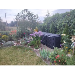 Composter 1200l three chambers new model