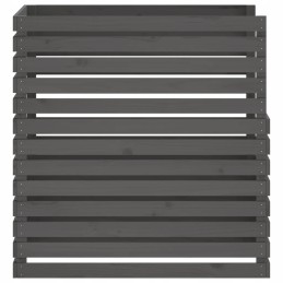 Gray composter 100x100x102 cm solid wood s