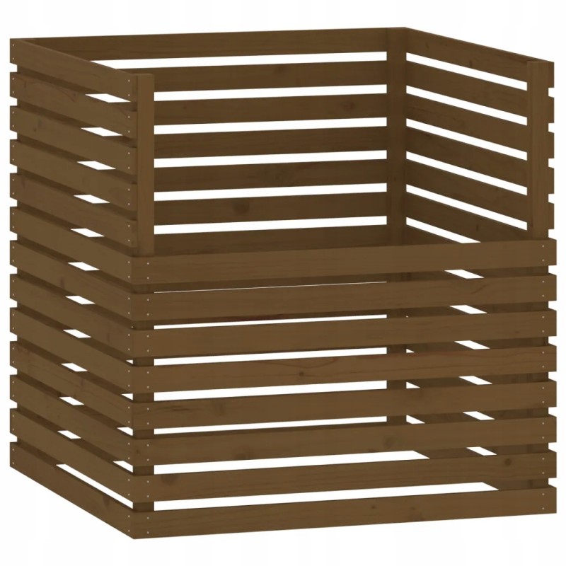Honey composter brown 100x100x102 cm lite d