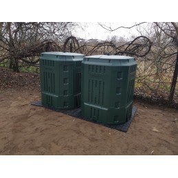 Prosperplast thermo composter 900 l green