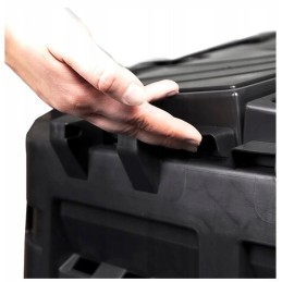 Plastmasas dārza kompostētājs 1260 l, melns