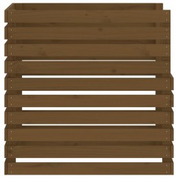 Medaus komposteris, rudas, 80x80x78 cm, medžio masyvo