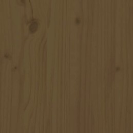 Honey composter brown 80x80x78 cm solid wood