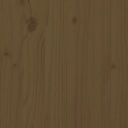 Honey composter brown 80x80x78 cm solid wood