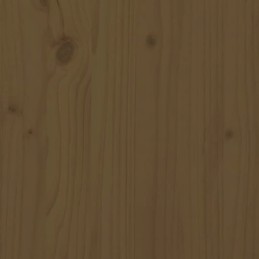 Honey composter brown 80x80x78 cm solid wood