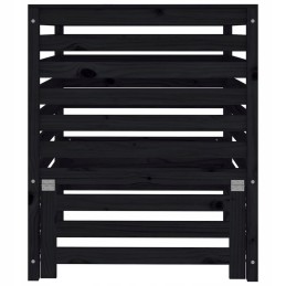 Black composter 82.5x82.5x99.5cm pine wood