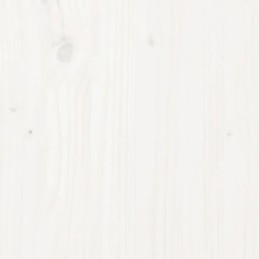 Vidaxl Composter White 100x100x102 cm Solid Pine Wood