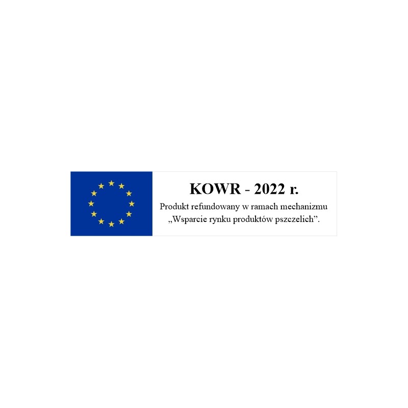 We offer a sticker for equipment reimbursed under the kowr subsidy