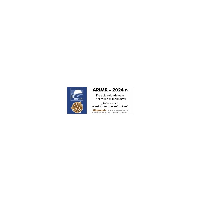 We offer a sticker for equipment reimbursed under the arimr subsidy