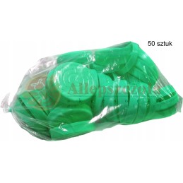 Plastic cap with feeding holes
