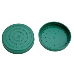 Plastmasas vāciņš ar atverēm sīrupa padevei, 1 gab