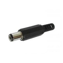 2,5/5,5 mm DC pistik kaabli jaoks