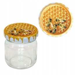 We offer a 35 ml jar - with a metal cap with a plaster - a very good jar for a gift!