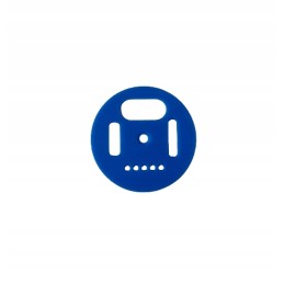 Plastikinis gatvės smeigės žiedas oe 50 mm mėlynas