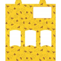 We offer a decorative honey box for 3 jars of 35 ml, great for a gift - a very good Polish product