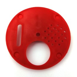 Žiedas, raudoni vestuviniai žiedai - ø70mm