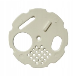 Vestuvių gatvės ventiliacijos žiedas, baltas, ø80, ul